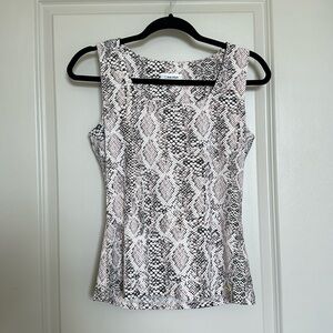 Calvin Klein snake print tank - size s